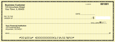 Yellow Safety Business Pocket Checks | BUP-YEL01