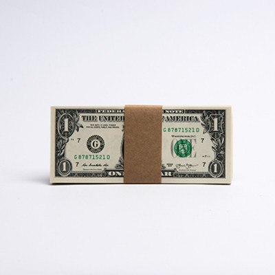 Kraft Brown No Denomination Currency Bands | CBKN-011