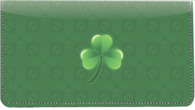 Irish Grunge Leather Checkbook Cover | CDP-TVL15
