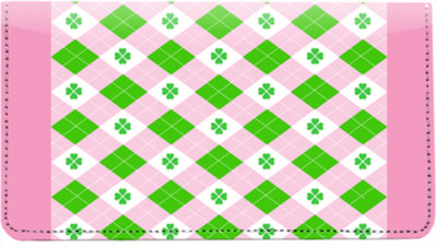 Clover Kilts Leather Checkbook Cover | CDP-TVL19