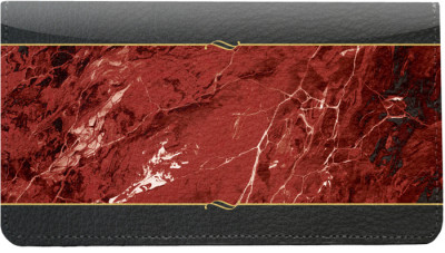 Burgundy Marble Leather Cover | CDP-VAL022