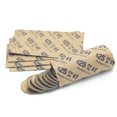 Sacagawea Dollar Flat Coin Wrappers | CFW-025