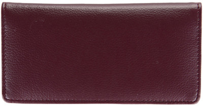 Burgundy Leather Side Tear Checkbook Cover | CLS-BUR01