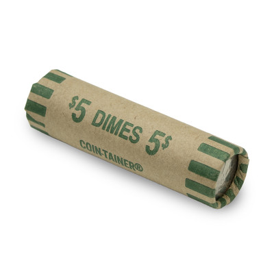 Preformed Dime Coin Wrappers | CPW-003