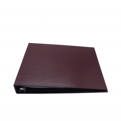 Burgundy Deskset Check Binder | CVB-BURDS01