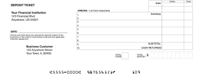 Classic Deposit Book Style 18 | DEP-BDB18