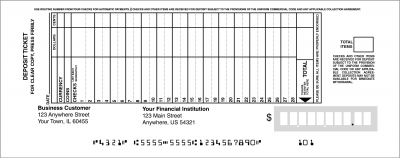 Standard Deposit Book Style 25 | DEP-BDB25