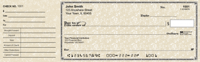 End Stub Parchment Checks | DES-TPM01