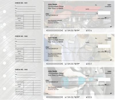 Mechanic Designer Deskset Checks | DS-CDS09