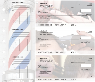 Barber Designer Deskset Checks | DS-CDS14