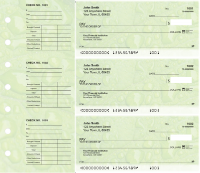 Leaf Designer Deskset Checks | DS-CDS26