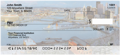 Warm Glow of Pittsburgh Personal Checks | LBC-08