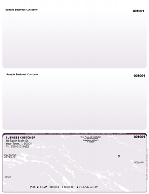 Violet Marble Bottom Laser Checks | LBC-VM