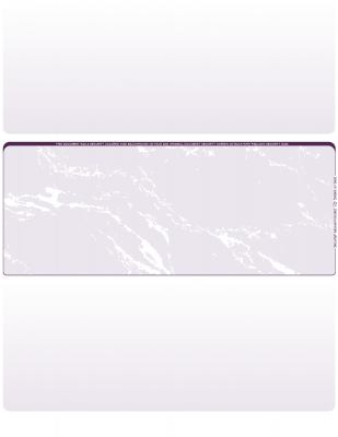 Violet Marble Blank Middle Laser Checks | LMC-BLA-VM