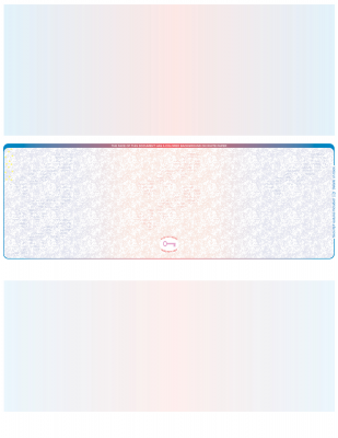 Blue Red Blank High Security Middle Laser Checks | LMCHS-BLA-BR
