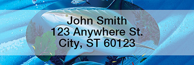 Fishermen's Narrow Address Labels by David Dunleavy | LRDUN-05