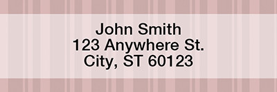 Modern Suites Rectangle Address Labels | LRGEO-28