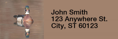 Duck Hunting Rectangle Address Labels | LRRANI-20