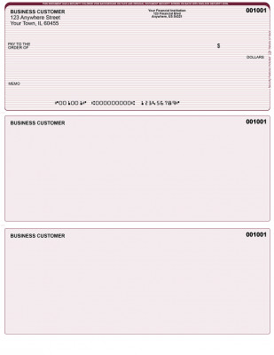 Burgundy Lines Top Laser Checks | LTC-UL