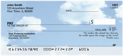 Heavenly Psalms Personal Checks | REL-06