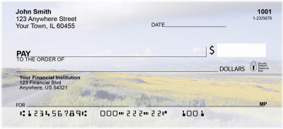 Foothills In Bloom Personal Checks | SCE-17