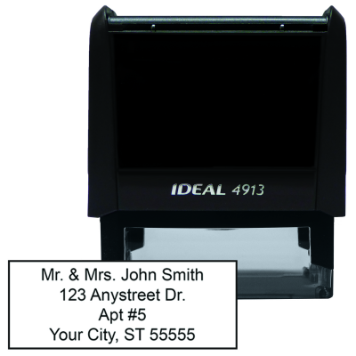 4 Line Address Stamp  | STA-LAS-4LN