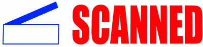 "Scanned" Message Stamp  | STA-TRO-SCA