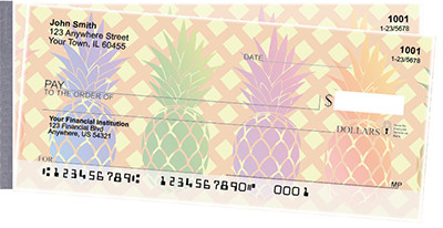 Pineapples Side Tear Personal Checks | STFOD-70