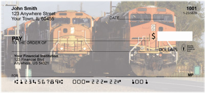 Diesel Trains Personal Checks | TRA-08