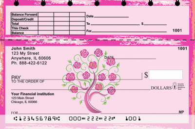 Four Season Trees Top Stub Personal Checks | TSNAT-73