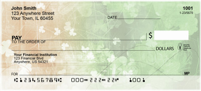 Irish Grunge Personal Checks | TVL-15