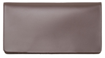 Light Brown Vinyl Checkbook Cover | VCB-BRN01