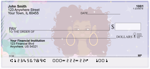 Majestic Black Beauty Checks  | AFRC-06