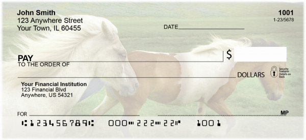 Horses Personal Checks | ANI-02