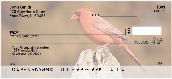 Cardinals Personal Checks | ANI-40