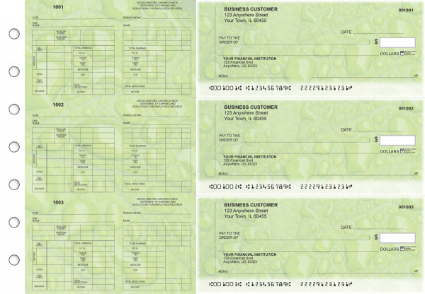Leaf Multi-Purpose Counter Signature Business Checks | BU3-7CDS19-MPC