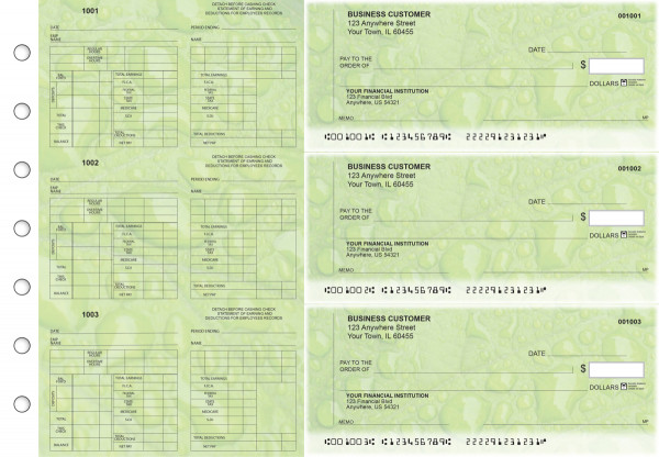 Leaf Multi-Purpose Counter Signature Business Checks | BU3-7CDS19-MPC