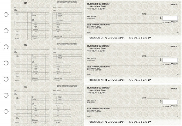 Circuit Multi-Purpose Hourly Voucher Business Checks | BU3-7CDS22-MPH