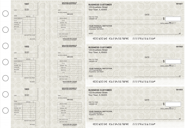 Circuit Multi-Purpose Salary Voucher Business Checks | BU3-7CDS22-MPS