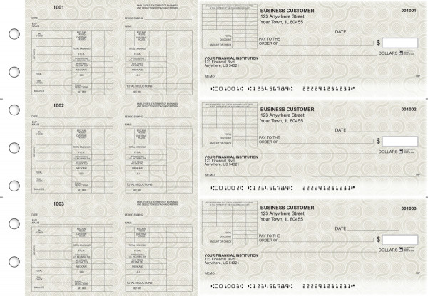 Circuit Multi-Purpose Corner Voucher Business Checks | BU3-7CDS22-MPV