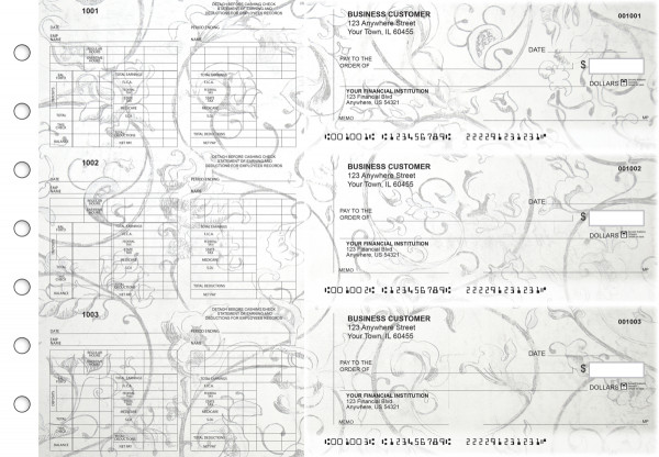 Vintage Multi-Purpose Counter Signature Business Checks | BU3-7CDS25-MPC
