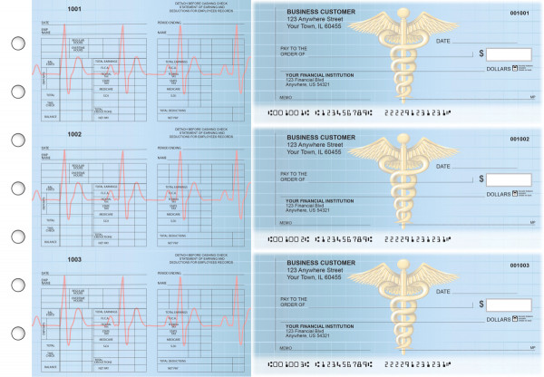 Medical Multi-Purpose Counter Signature Business Checks | BU3-7CDS30-MPC