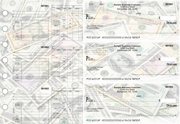 Money Multipurpose Invoice Payroll Designer Business Checks | BU3-7CDS31-MIP