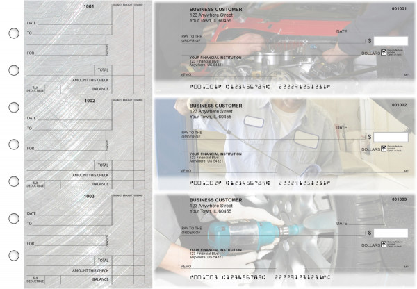 Mechanic Standard Counter Signature Business Checks | BU3-CDS13-SCS