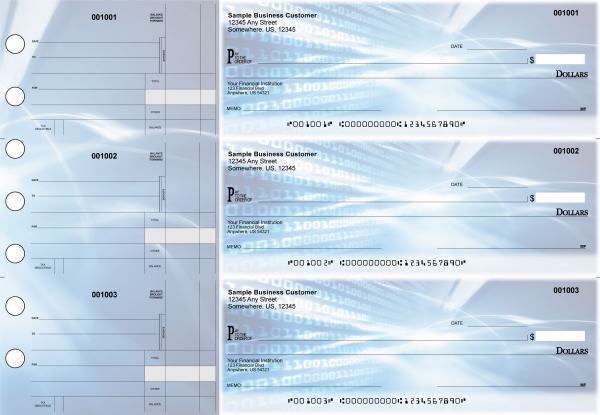 Digital Standard Disbursement Designer Business Checks | BU3-CDS15-SDS