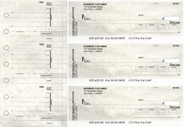 Granite Invoice Business Checks | BU3-CDS16-INV