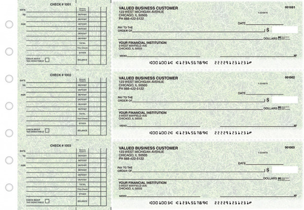 Grassy Accounts Payable Designer Business Checks | BU3-CDS17-DED