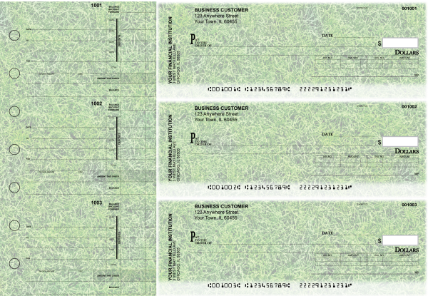 Grassy Invoice Business Checks | BU3-CDS17-INV