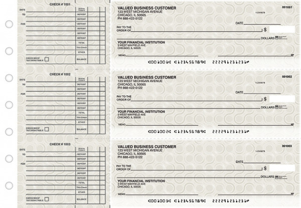 Circuit Accounts Payable Designer Business Checks | BU3-CDS22-DED