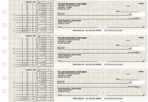 Circuit Multi Purpose Designer Business Checks | BU3-CDS22-DEP